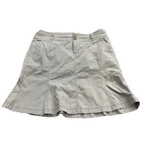 Mountain Hardwear Womens Gray Hiking Outdoors Pockets Skirt Size 4 OL5207